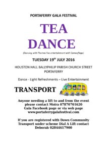 tea dance flyer portaferry gala 19 July 2016-page-001